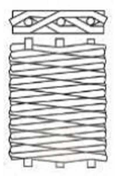 Мат с косым переплетением