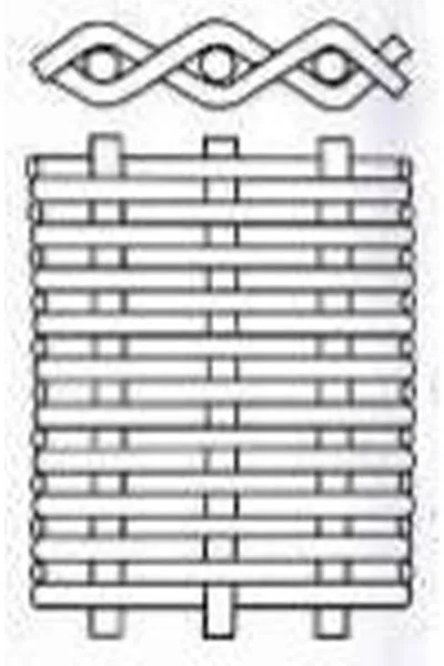 Мат с простым переплетением