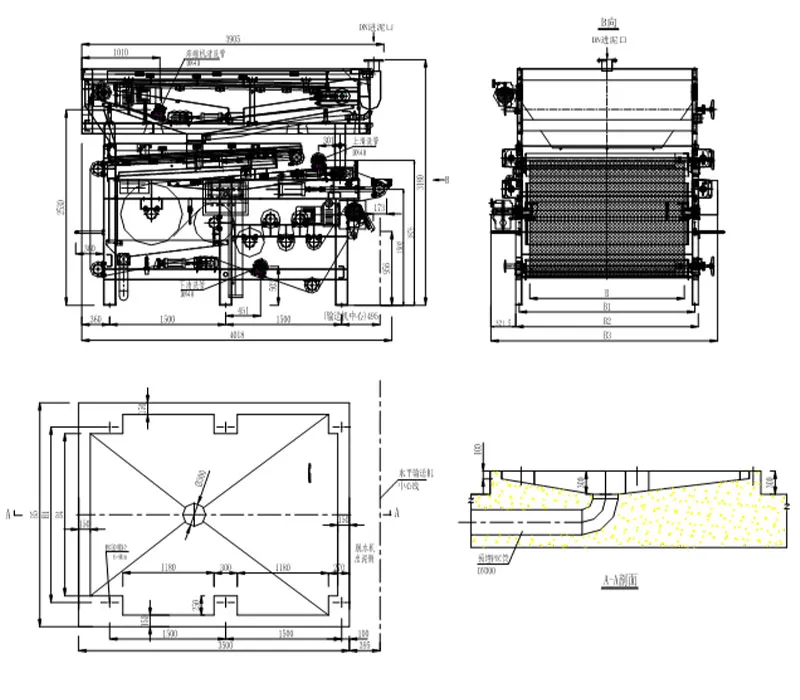 Ленточный обезвоживатель осадка (15)